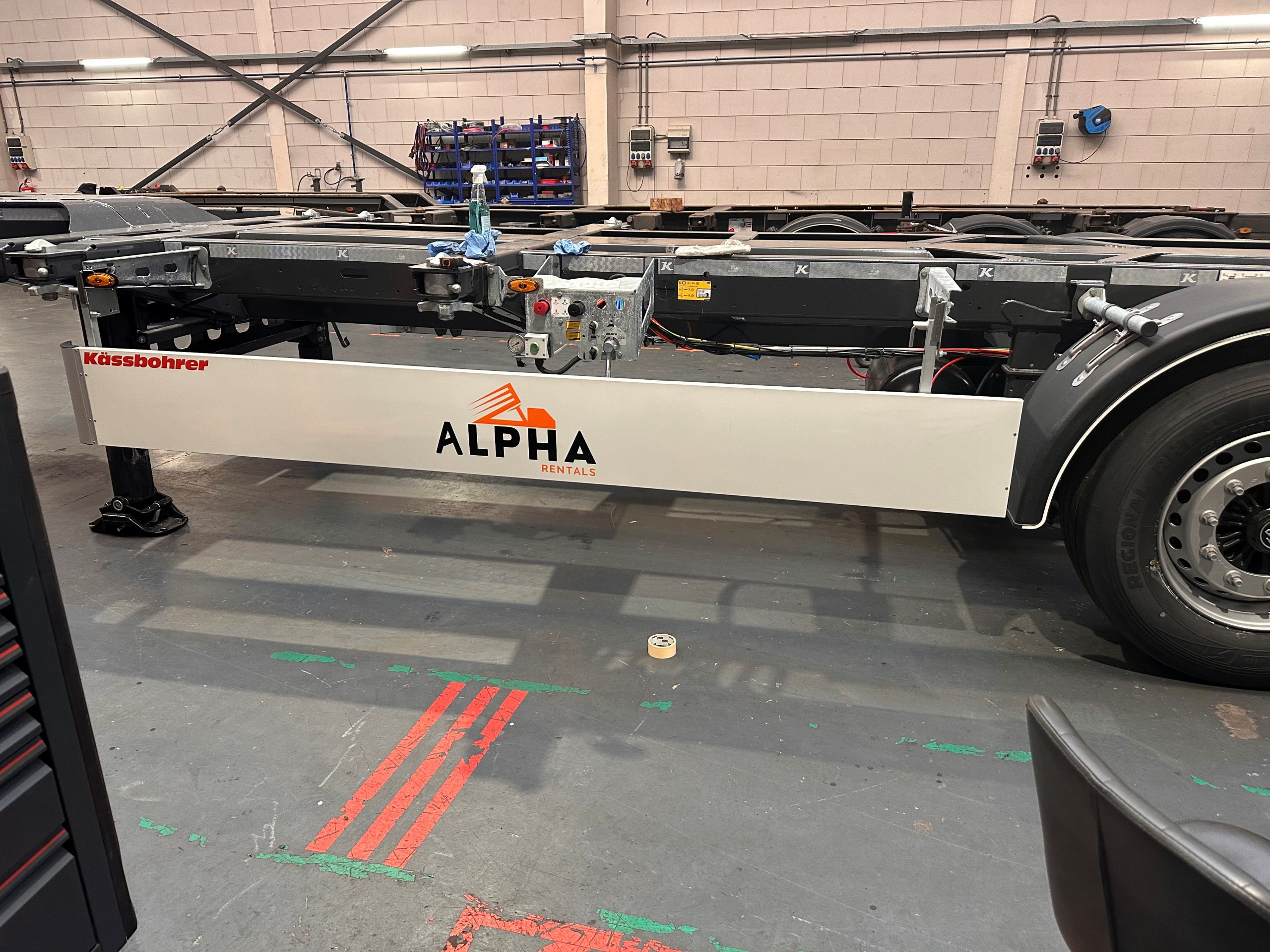 Open trailers & dieplader