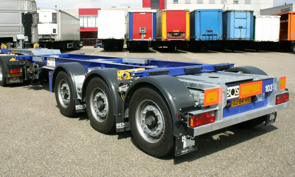 Containerchassis Multi, 20FT, 30FT, 40FT, 45FT Highcube